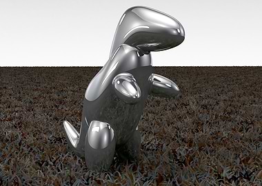 Silly T Rex in alloy