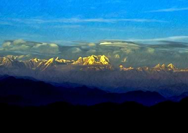 Chaukhamba Peak India