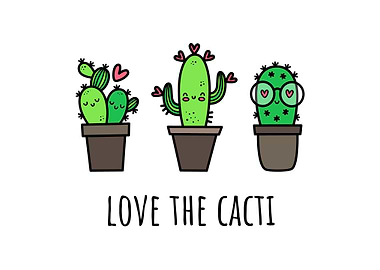 Love the cacti