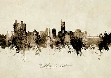Stoke on Trent Skyline