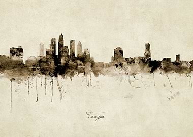 Tampa Florida Skyline