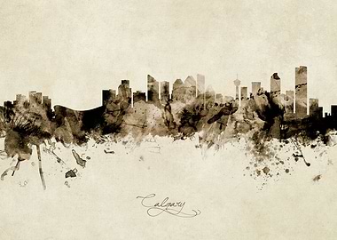 Calgary Canada Skyline