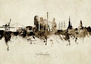 Gothenburg Sweden Skyline