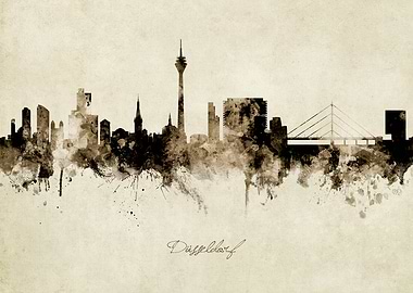 Dusseldorf Skyline