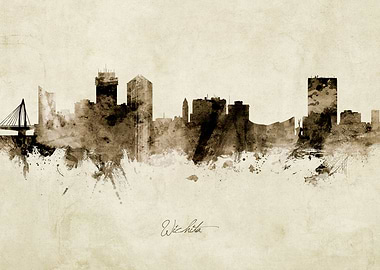 Wichita Kansas Skyline