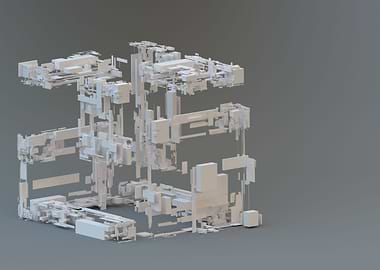 Abstract 3D Fractal 06