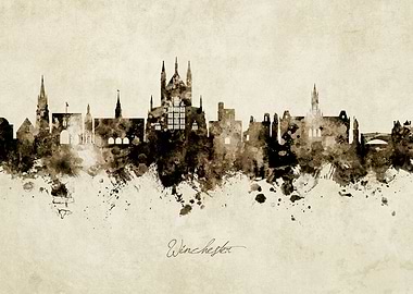 Winchester England Skyline