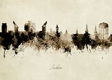 Auburn Alabama Skyline