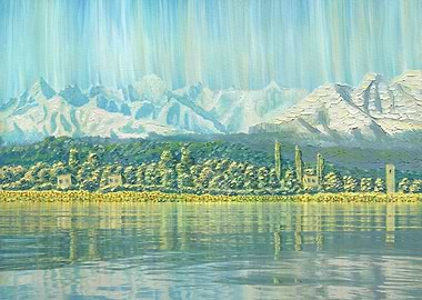 Caucasian Mountain Ridge