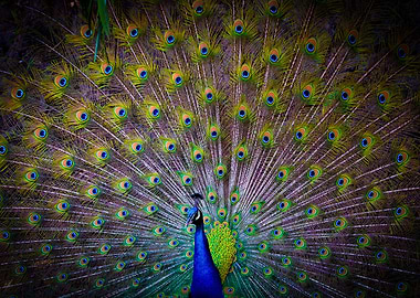 Peafowl in Cuernavaca