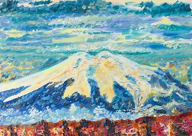 Mountain Elbrus Hi View