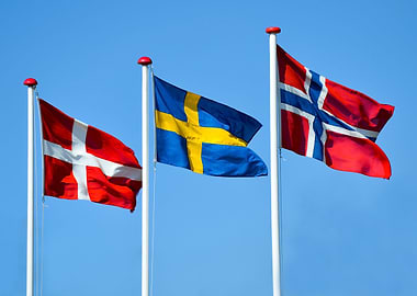 Scandinavian flags