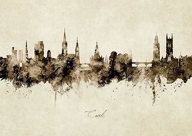 Cork Ireland Skyline