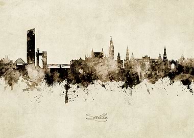 Sevilla Spain Skyline
