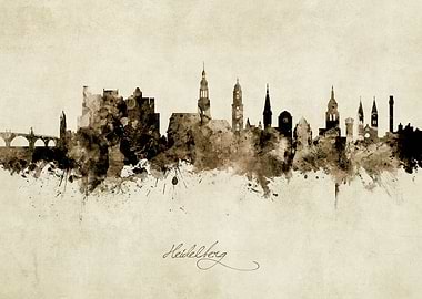 Heidelberg Skyline