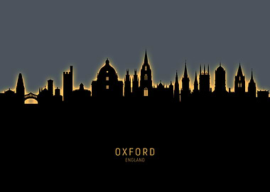 Oxford England Skyline