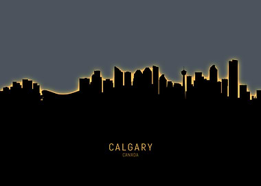 Calgary Canada Skyline