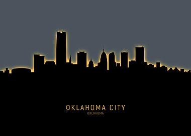 Oklahoma City Skyline