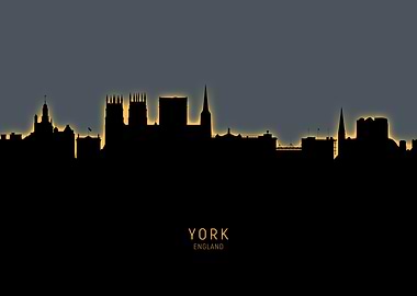 York England Skyline