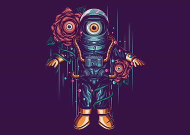 Astronaut Lose in space