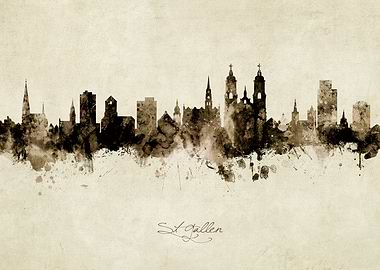 St Gallen Skyline