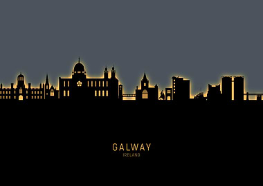 Galway Ireland Skyline