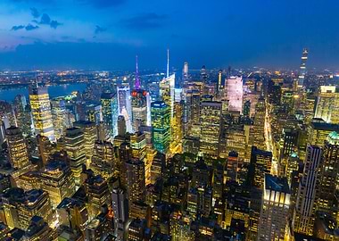 Night over Manhattan