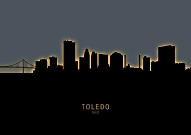Toledo Ohio Skyline