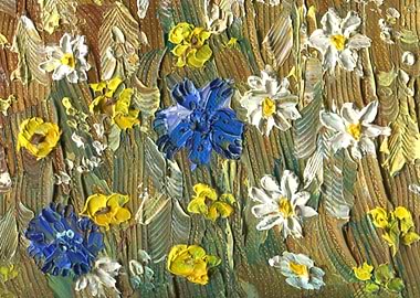 Daisies And Cornflowers