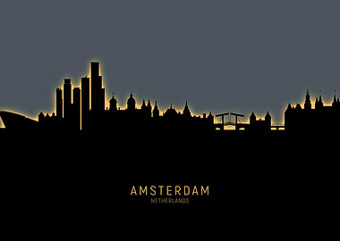 Amsterdam Skyline