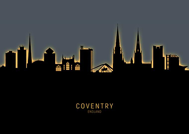 Coventry England Skyline