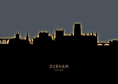 Durham England Skyline