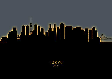 Tokyo Japan Skyline