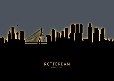 Rotterdam Skyline
