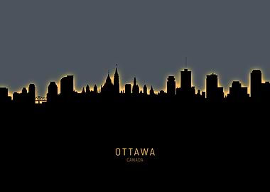 Ottawa Canada Skyline