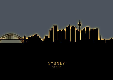 Sydney Australia Skyline