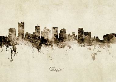Phoenix Arizona Skyline