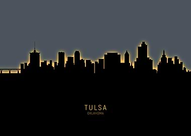 Tulsa Oklahoma Skyline