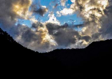 Sky with Clouds Uttarkash