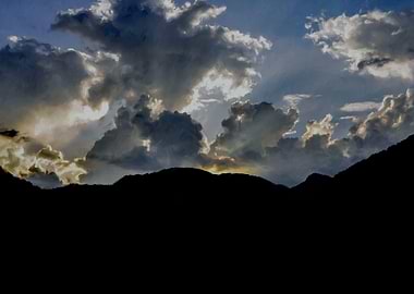 Sky with Clouds Uttarkashi