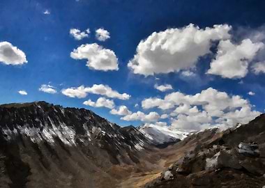 Sky with Clouds Khardungla