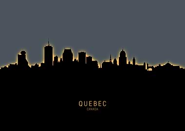 Quebec Canada Skyline