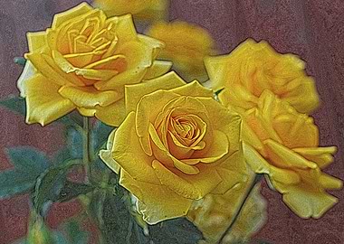Yellow roses