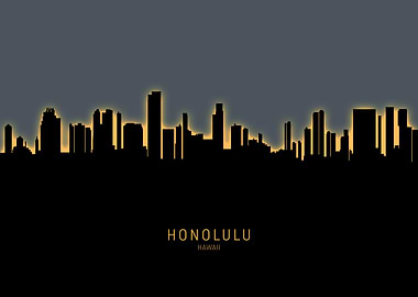 Honolulu Hawaii Skyline