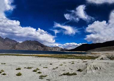 Sky with Clouds PangongTso