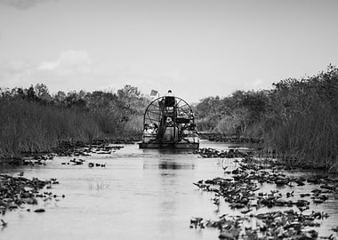 Everglades airboat