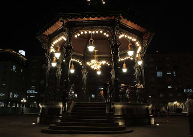 Kiosko de noche