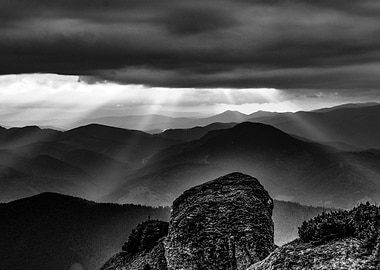 Monochrome landscape