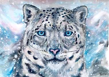 Leopardo de las nieves