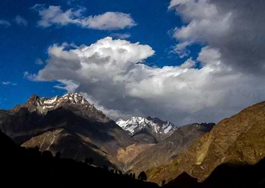 Sky with Clouds Jispa Vil
